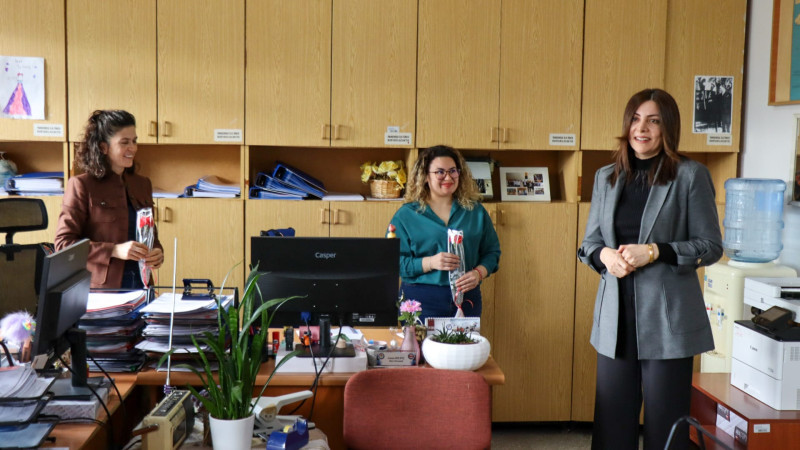 Çanakkale Milli Eğitim Müdürlüğü'nde Kadınlar Günü Kutlamaları