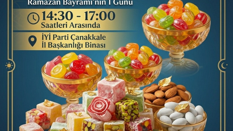 Çanakkale İYİ Parti'de Bayramlaşma