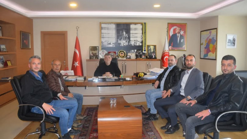 Emekçilerden İl Genel Meclisi Başkanı Ertuğrul'a Ziyaret