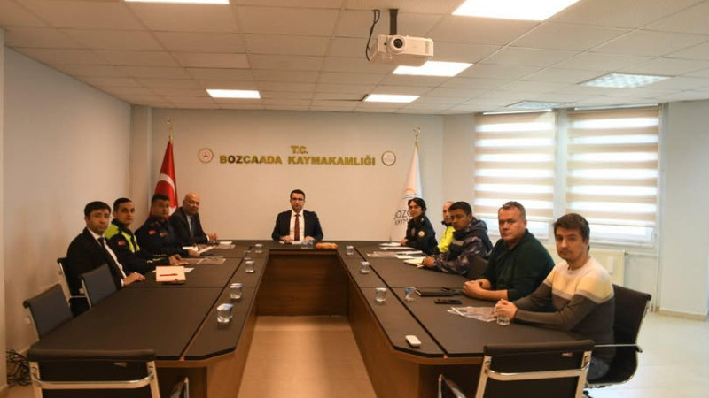 Bozcaada  İlçe Trafik Komisyonu Toplantısı