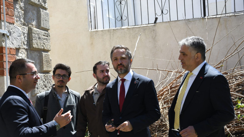 Bursa Rölöve ve Anıtlar Müdürlüğünden Bozcaada Kaymakamlığna Ziyaret