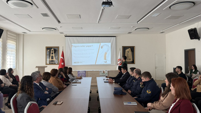 Eceabat'ta  Yeşilay Farkındalık Eğitimi