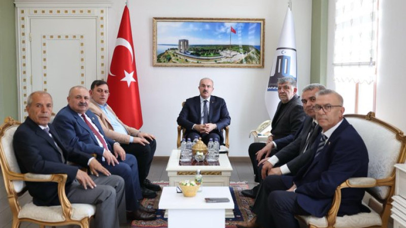 Başkan Ertuğrul ve İl Genel meclisi Üyelerinden Ziyaret
