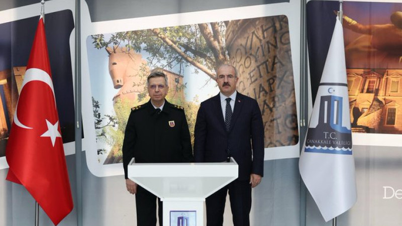 Jandarma Genel Komutan Yardımcısı Korgeneral Balıbek Çanakkale'de