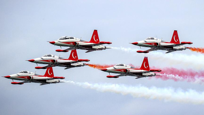 THK Çanakkale Şehitler Abidesi üzerinde gösteri uçuşu yapacak.