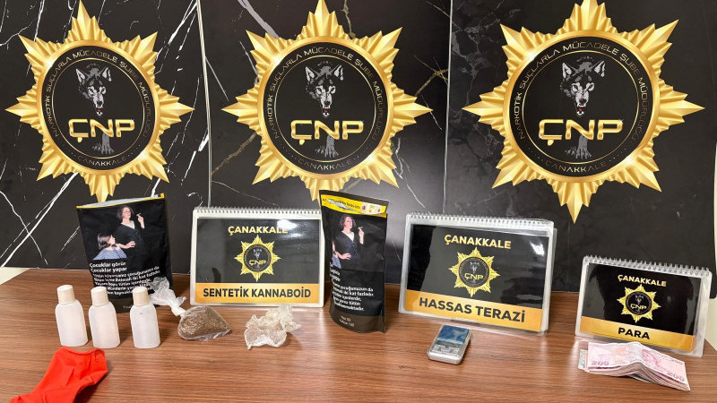 Çanakkale'de Asayiş Uygulamalarında Beş Kişi Tutuklandı