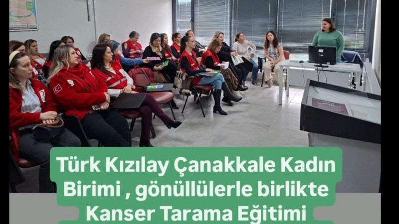 Kızılay'ın Gönüllü Kadınlarına Eğitim