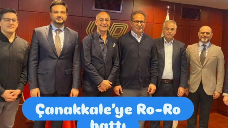 Çanakkale’ye Ro-Ro hattı