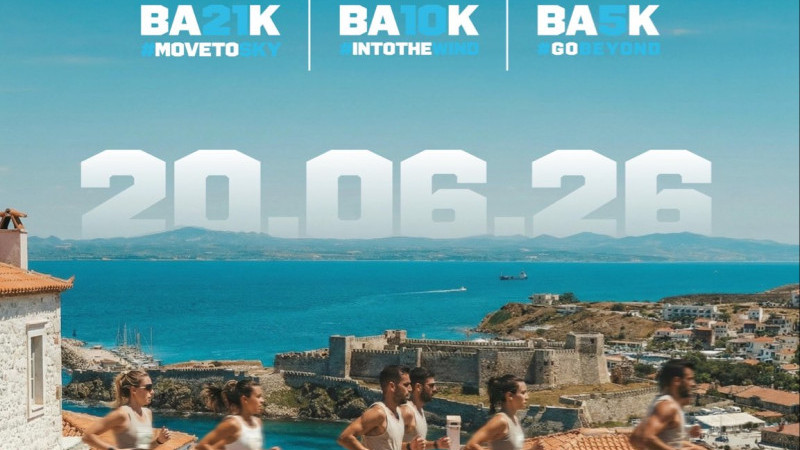 Bozcaada'da Maraton Heyecanı