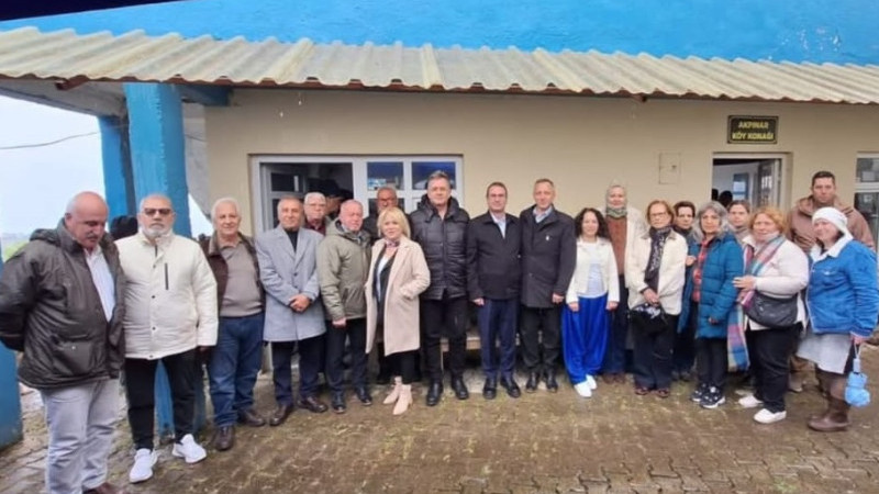 İYİ Parti Çanakkae'de 7 Köy Hayrında Hemşehrileriyle Buluştu