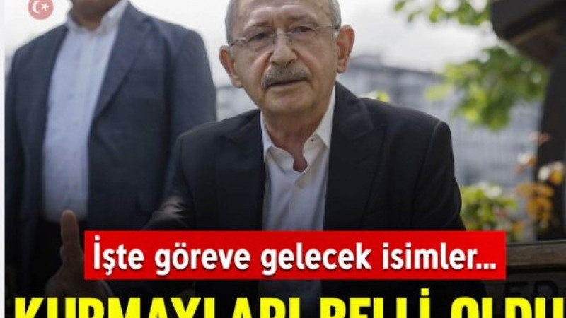 Kılıçdaroğlu’nun kurmayları belli oldu: 9 kişi dönüyor