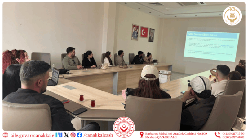  Evlilik öncesi eğitim programı gerçekleştirildi.
