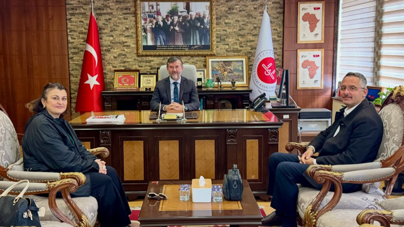 Kepez Hamidiye Mahallesi Muhtarı Dereli'den Ziyaret