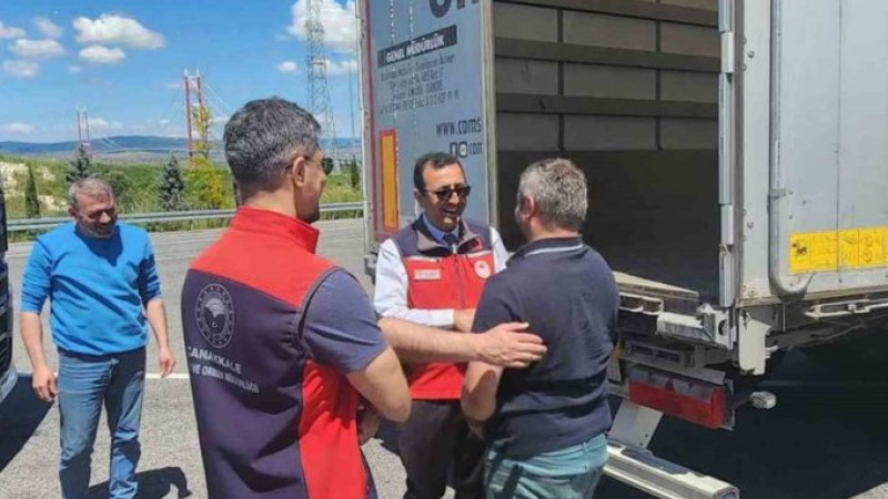 Çanakkale Köprüsünde hayvan denetimleri