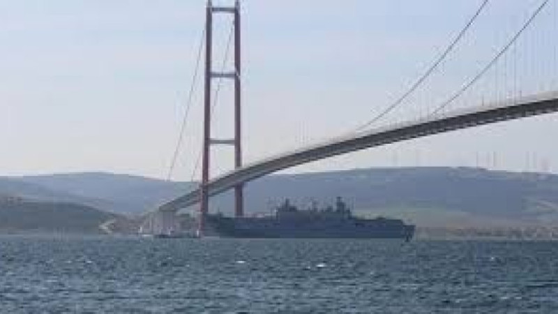 Çanakkale Boğazı'ndan geçiş yapan gemi sayısı 