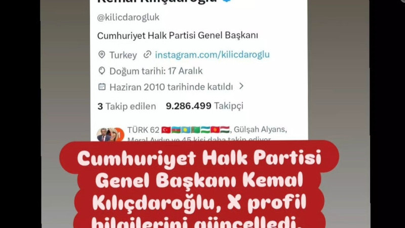CHP Genel Başkanı Kılıçdaroğlu