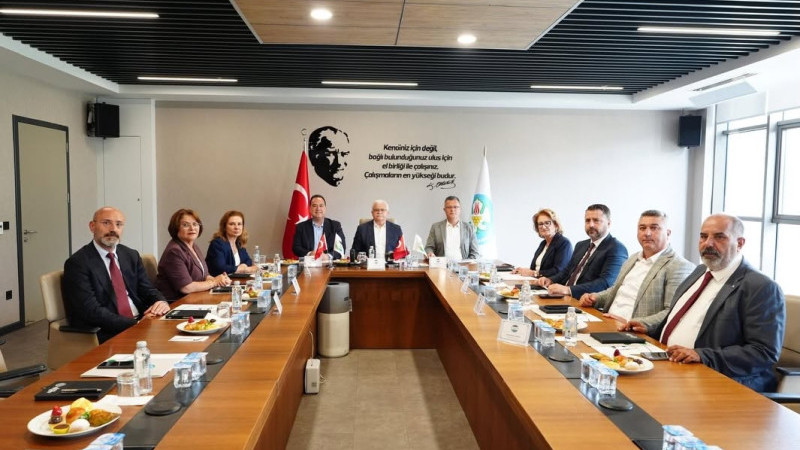 Ayvacık Belediye Başkanı Bayram, Çevreci Belediyeler Birliği’nin Encümen Toplantısında