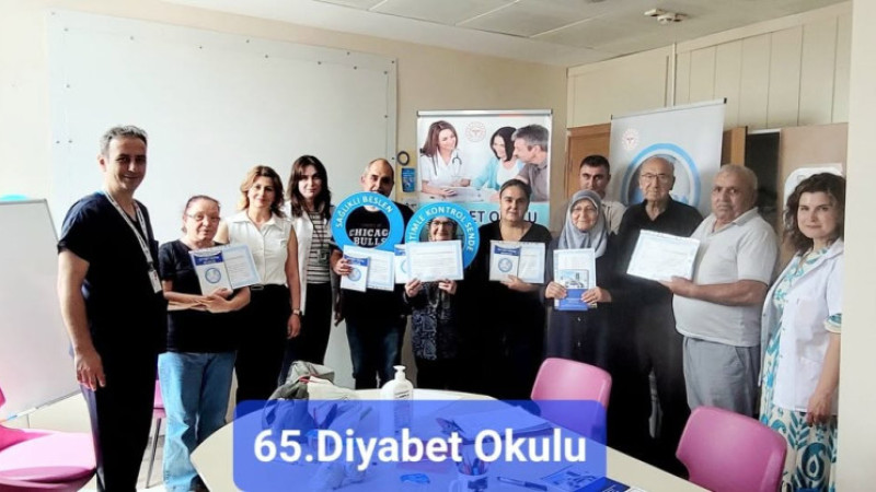 65. Diyabet Okulu Eğitim Programı Başarıyla Tamamlandı