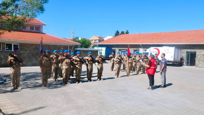 Çanakkale Jandarmadan Kan Bağışı Kampanyası