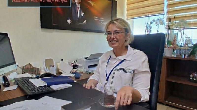 ÇOMÜ Hastanesi'nin Güleryüzlü Başhemşiresi