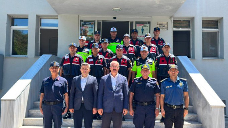 Bayramiç İlçe Jandarma Komutanlığı'na Ziyaret
