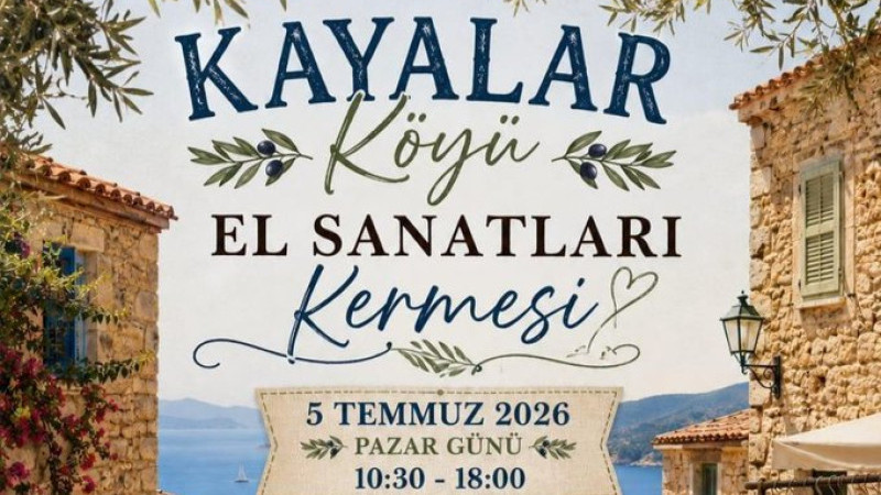 Kayalar Köyü'nde Sanat ve Lezzet Buluşması