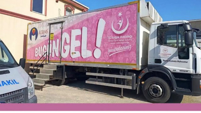 Mobil Mamografi Aracı Eceabat’ta Hizmete Başladı