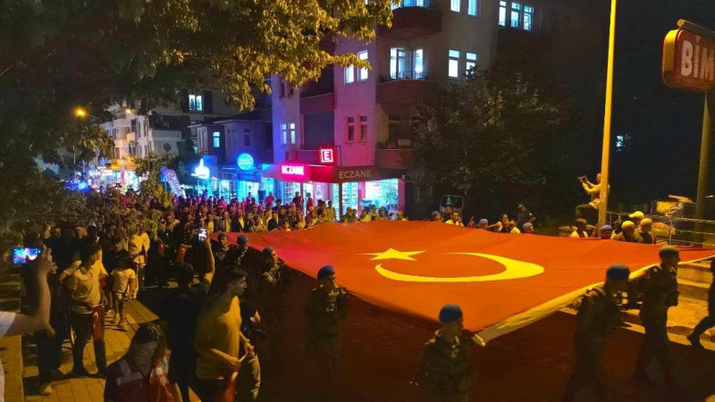 Gökçeada'da 15 Temmuz Etkinlikleri