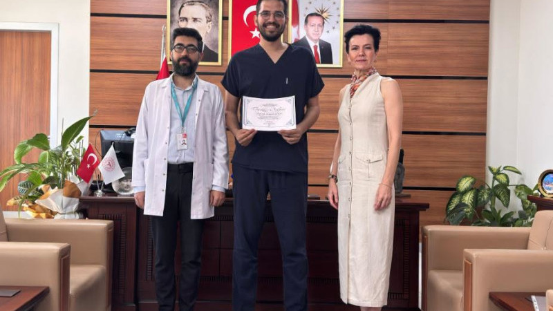 Pratisyen Hekim Atakan Atalay, Biga Devlet Hastanesi'ne Veda Etti
