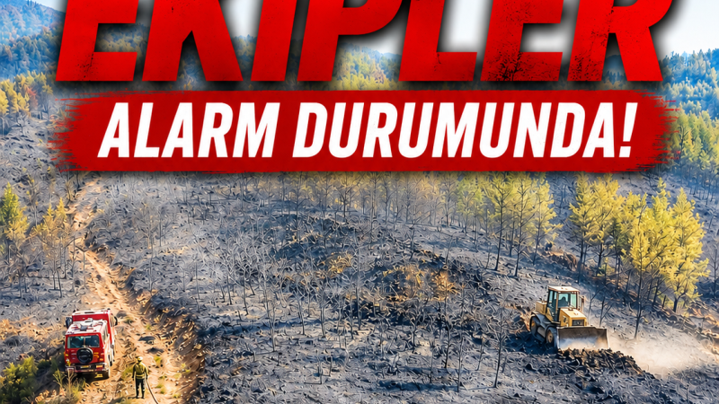 Çanakkale'de ekipler alarm durumunda