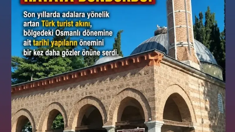 Türk Turistlerin Yoğun İlgisi Tarihi Camiyi Yeniden Hayata Döndürdü!