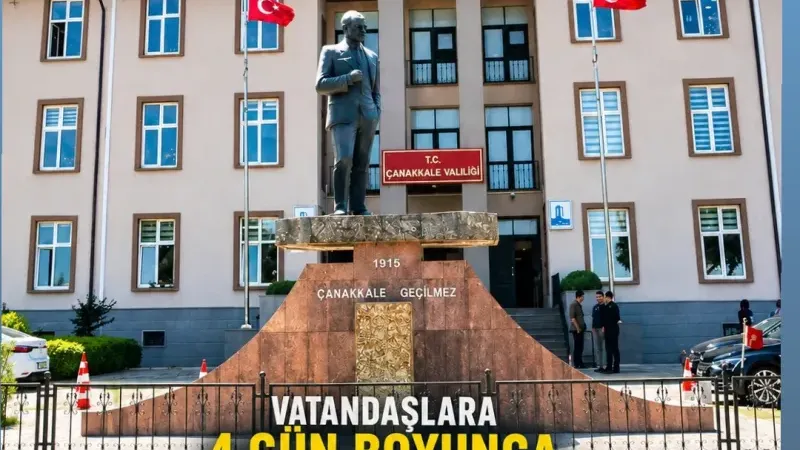 Çanakkale Valiliğinden kritik açıklama! 