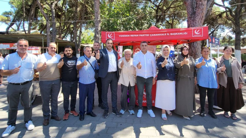 Çanakkale'de pazara