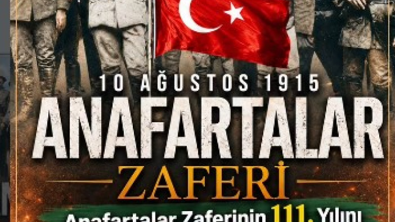 Halil Ertuğrul, Anafartalar Zaferi'nin Yıldönümünü Kutladı
