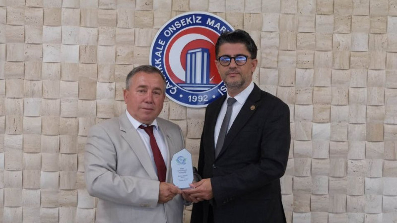 Biga Kent Konseyi’nden Rektör Erenoğlu’na ziyaret