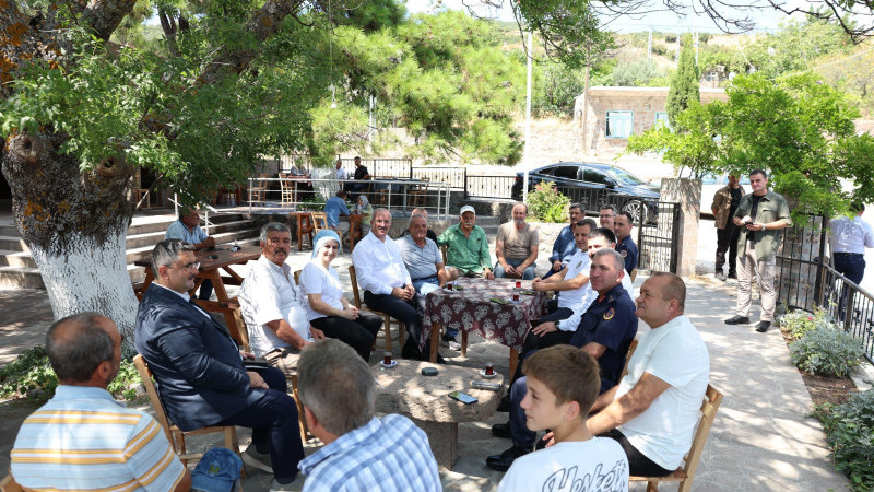 Ayvacık'ın Büyükhusun Köyü’ne Ziyaret