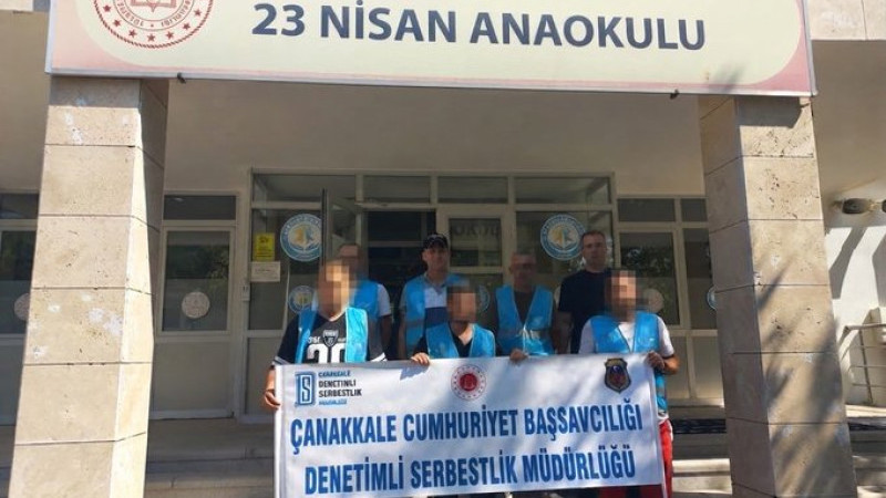 Denetimli Serbestlik Yükümlülerinden Miniklere Destek: