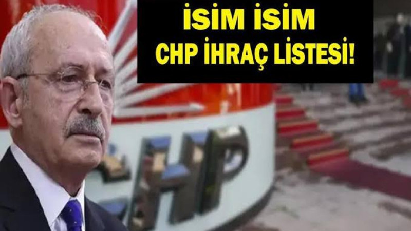 CHP'den 51 Kişi Kesin İhraç Talebi İle YDK'ya Yollandı