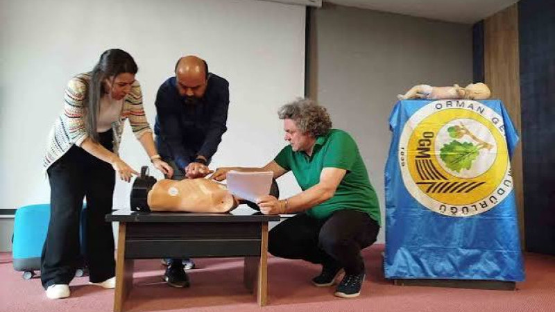 Çanakkale Orman Bölge Müdürlüğü Personeline İlk Yardım Eğitimi