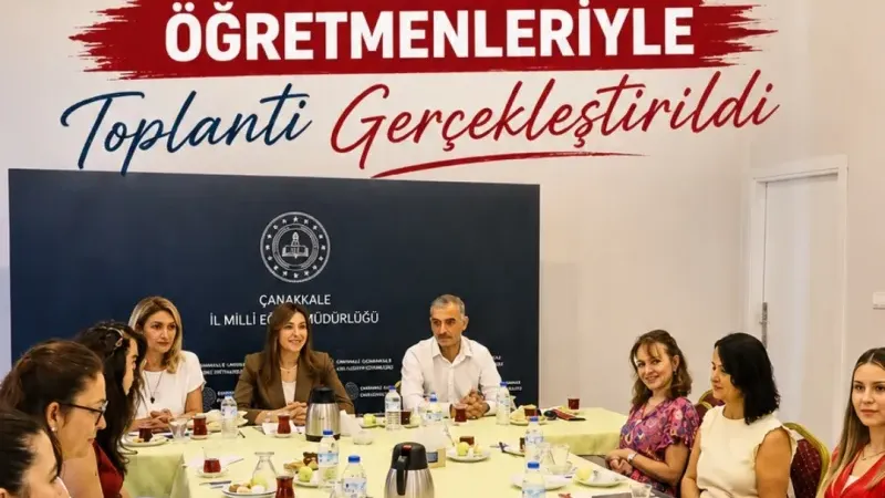Mine Hayta, AR-GE ve Özel Büro Öğretmenleriyle Bir Araya Geldi