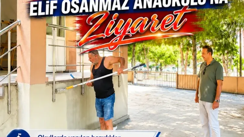 Eceabat’ta Yeni Eğitim-Öğretim Yılı Öncesi Okullara Ziyaret