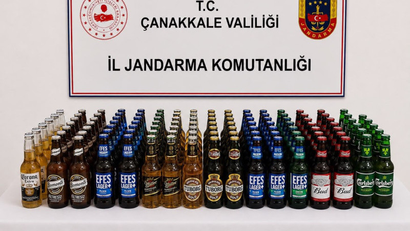 Çanakkale'de Kaçakçılık Operasyonu: Tütün, Silah ve Sahte İçki Ele Geçirildi