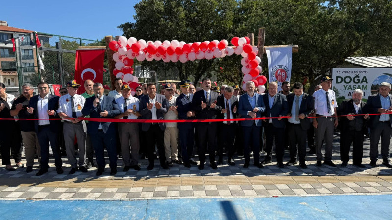 Ayvacık Halk Bahçesi Coşkuyla Hizmete Açıldı