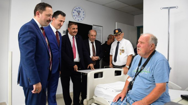 Kıbrıs Gazisi Mehmet Avcı'ya Ziyaret