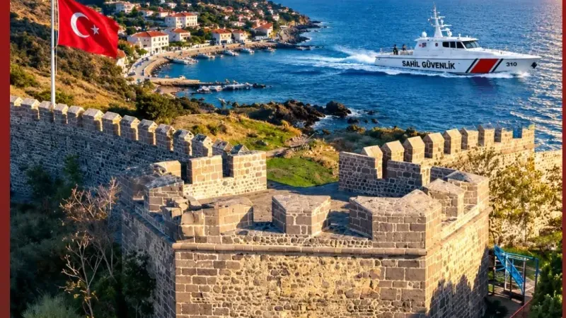 Babakale’de Sahil Güvenlik Nöbette: Asya’nın En Batı Ucu Güvende