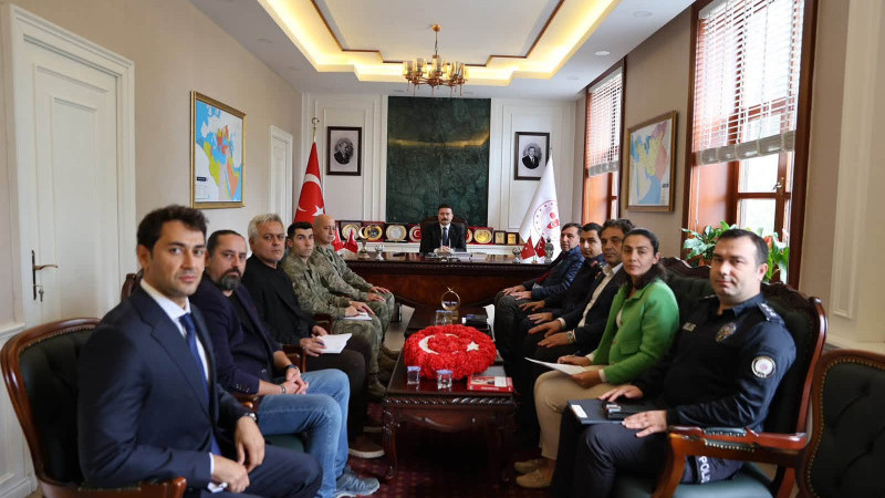 Gökçeada'da 29 Ekim Cumhuriyet Bayramı Kutlama Komitesi Toplantısı