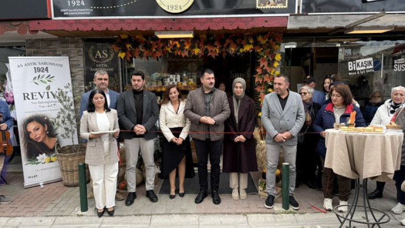 Küçükkuyu’da AS Antik Sabunhane 1924 Hizmete Açıldı