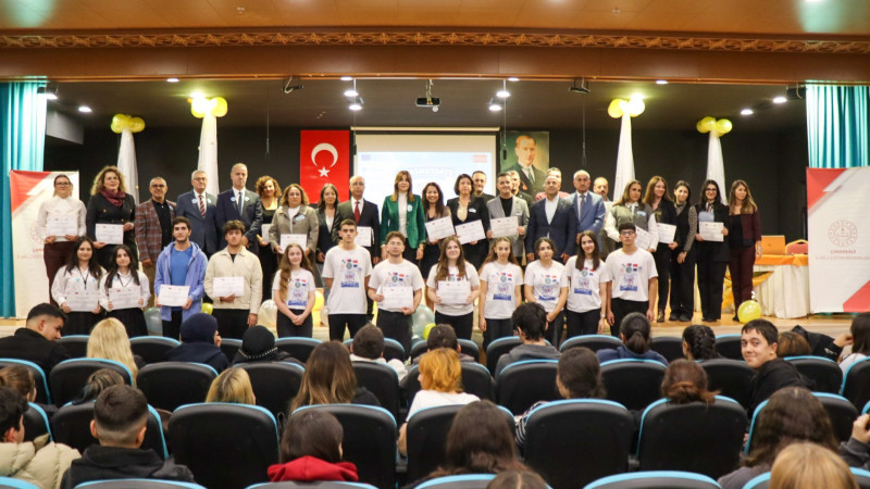 Çanakkale Borsa İstanbul Mesleki ve Teknik Anadolu Lisesi 'nde Erasmus Etkinliği