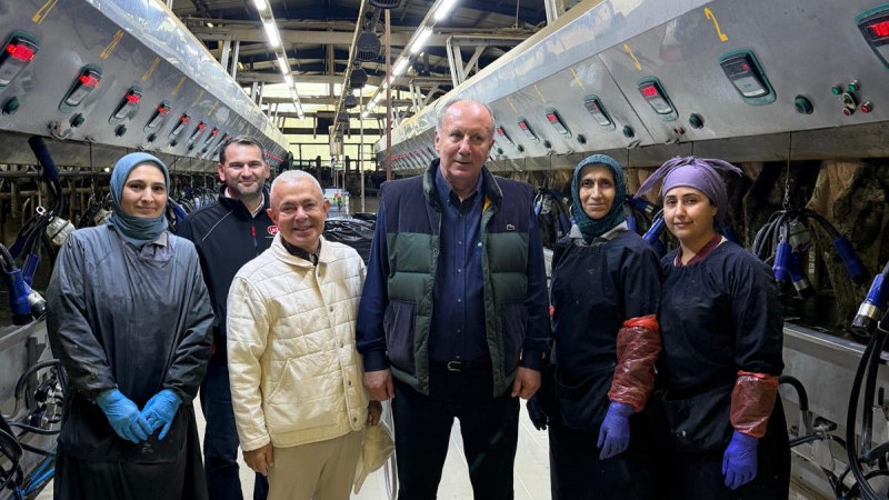 Muharrem İnce Çanakkale’de: Uluova Çiftliğini Ziyaret etti