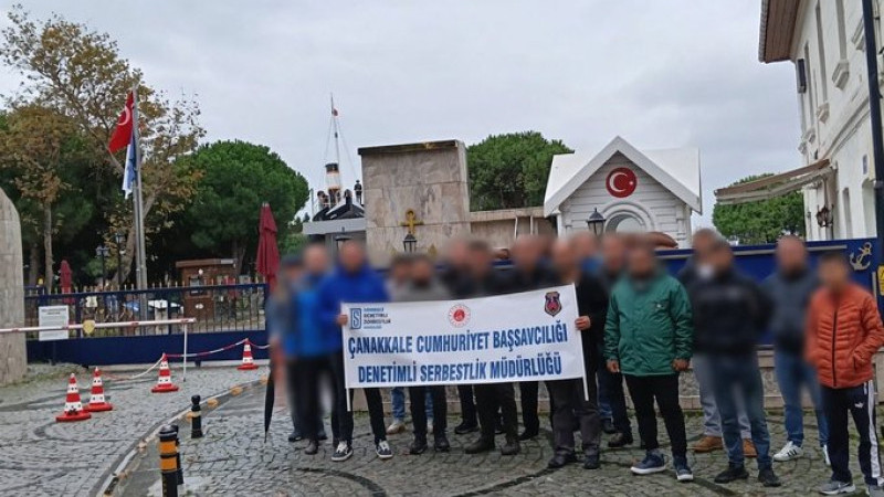 Denetimli Serbestlik Yükümlülerinden Çanakkale Deniz Müzesi’ne Anlamlı Ziyaret